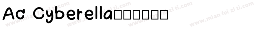 Ac Cyberella字体转换